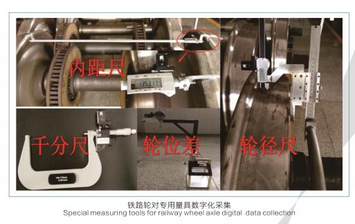 铁路轮对专用量具数字化采集